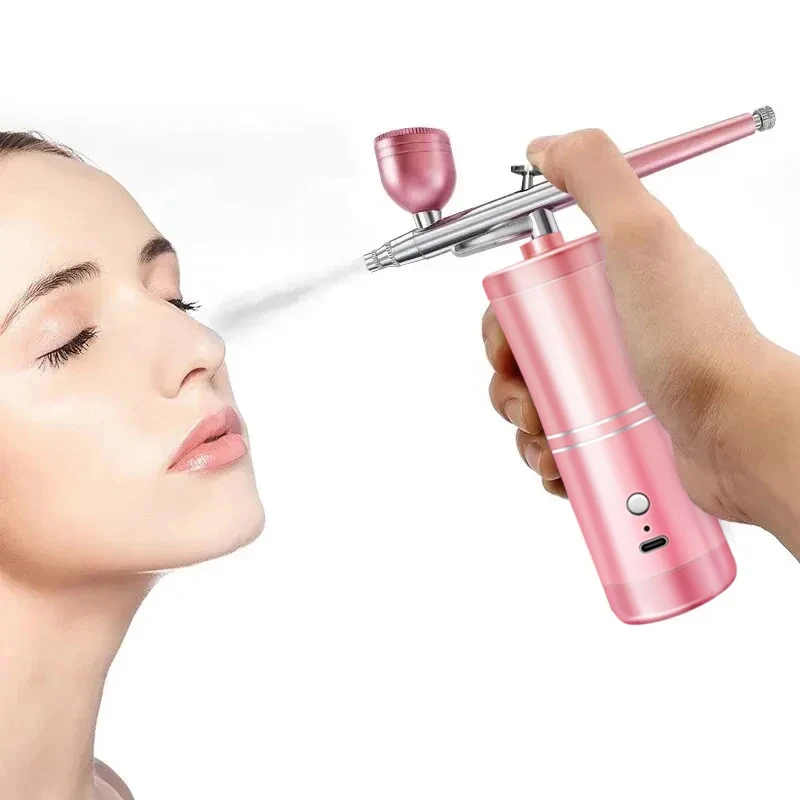 Portable Metal Nano Steam Gun for Skin Care and Sterilization