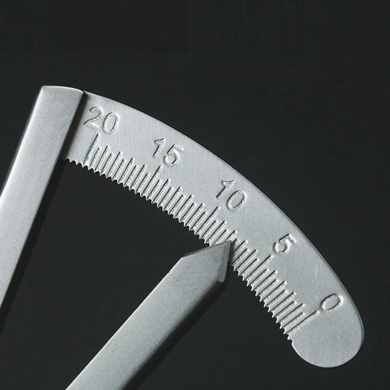Castroviejo Caliper 20mm Screw adjustment Caliper ophthalmic surgical instrument