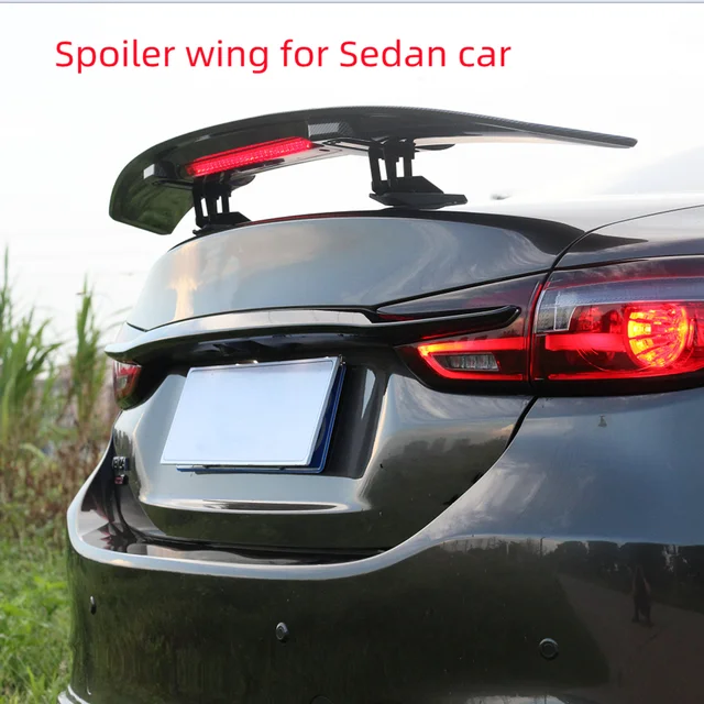 1Pc Universal Hinten Dach Lip Spoiler Flügel für Fließheck Auto ABS Hinten  Dach Spoiler Umrüstung Top Flügel Auto Dekoration zubehör - AliExpress