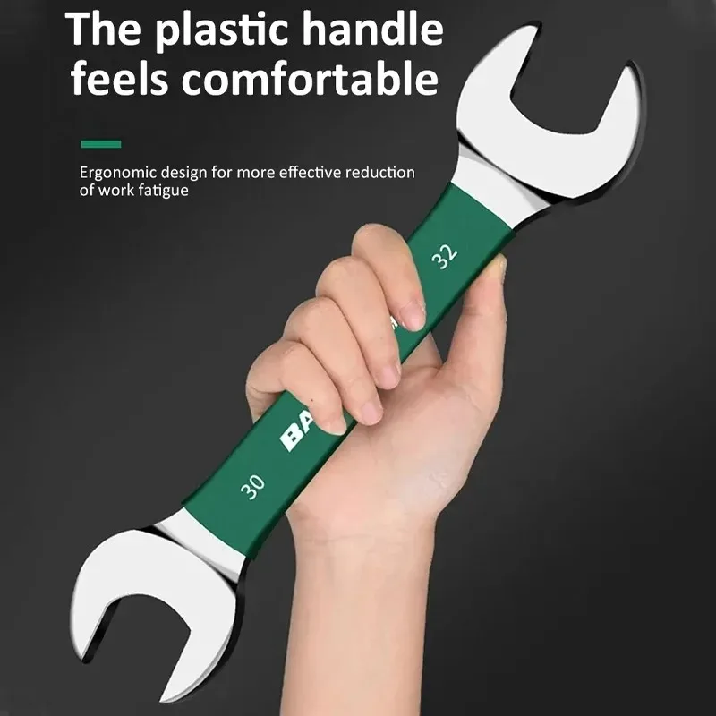 Double-Ended Open Wrench Set - Adjustable Hand Tool Kit