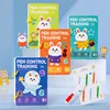 Training Book Magical Tracing Workbook Control Reusable Magic Practice Copybook Children Montessori Drawing Education Book 5