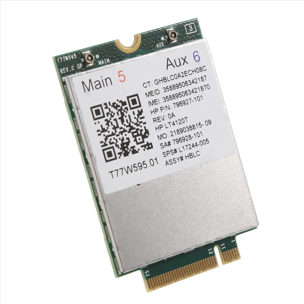 A10I Lt4120 X5 LTE T77W595 796928-001 4G WWAN M.2 150Mbps LTE 모뎀 엘리트 X2 840 850 G3 640 650 645용