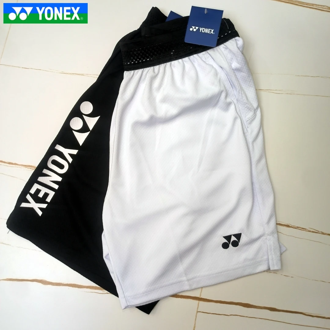 YONEX men's breathable quick drying badminton summer running shorts men sports jogging fitness shorts mens gyms short pants for badminton shorts