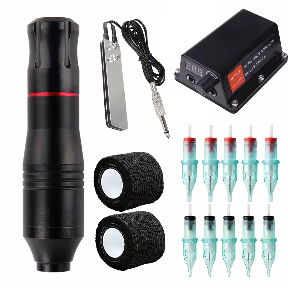 Tattoo Machine Set Complete Tattoo Gun Kit For Tattoo Beginners