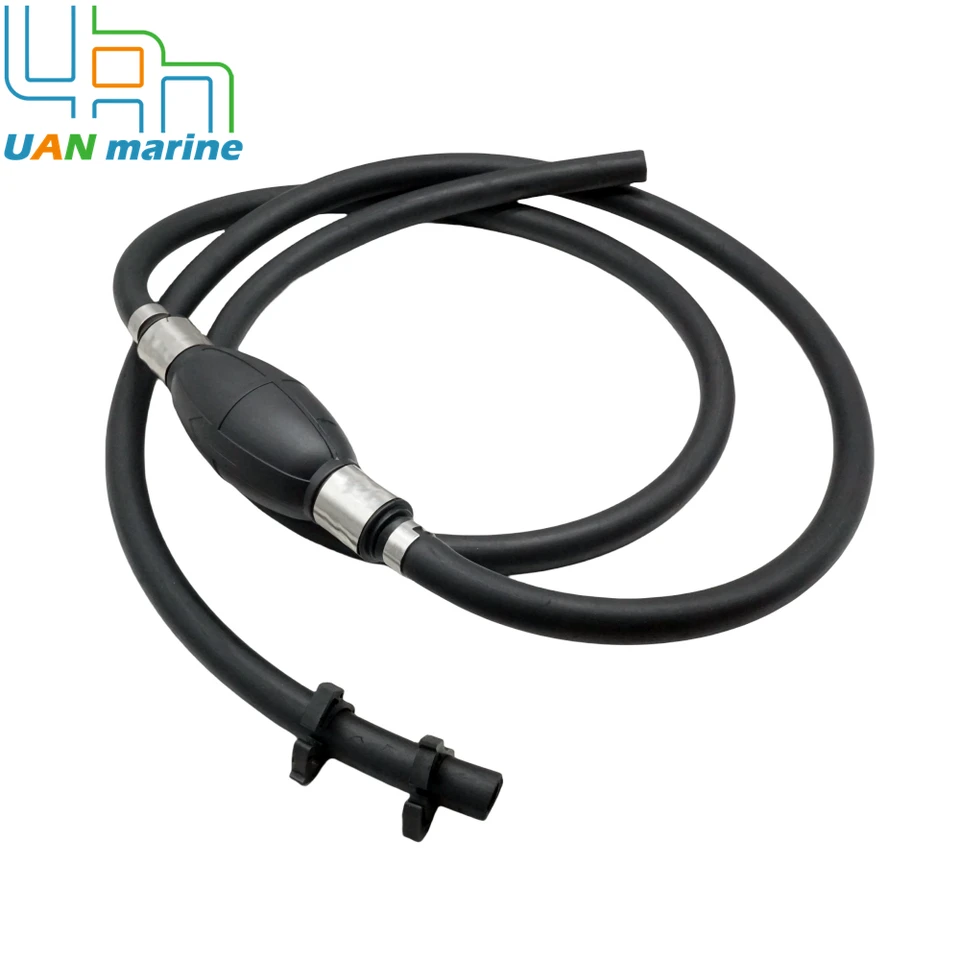 5/16" 8mm Fuel Line Hose With Primer Bulb - 6.56ft Outboard Motor Fuel Line Assembly Kit For Boats