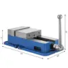 VEVOR 6'' Vise Precision Milling Vice 6 Inch Jaw Width Drill Press Vise Milling Drilling Machine Bench Clamp Clamping 5