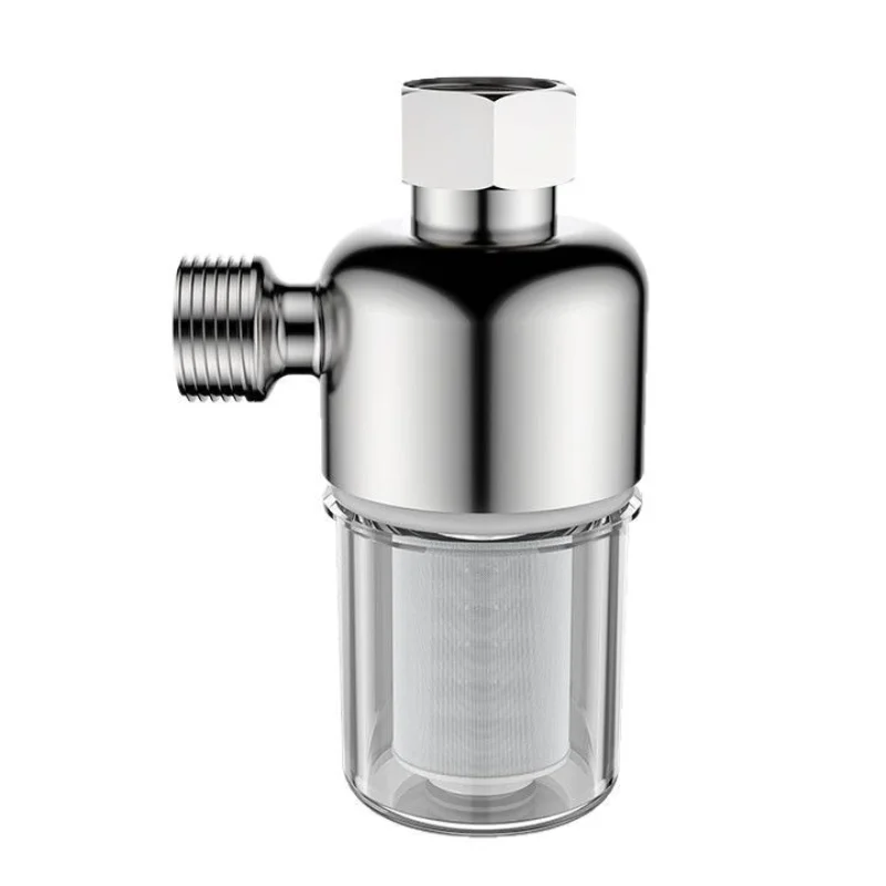Universal Stainless Steel Pre-filter for Electric Water Heaters - Suitable for Showers, Kitchens, and Bathrooms