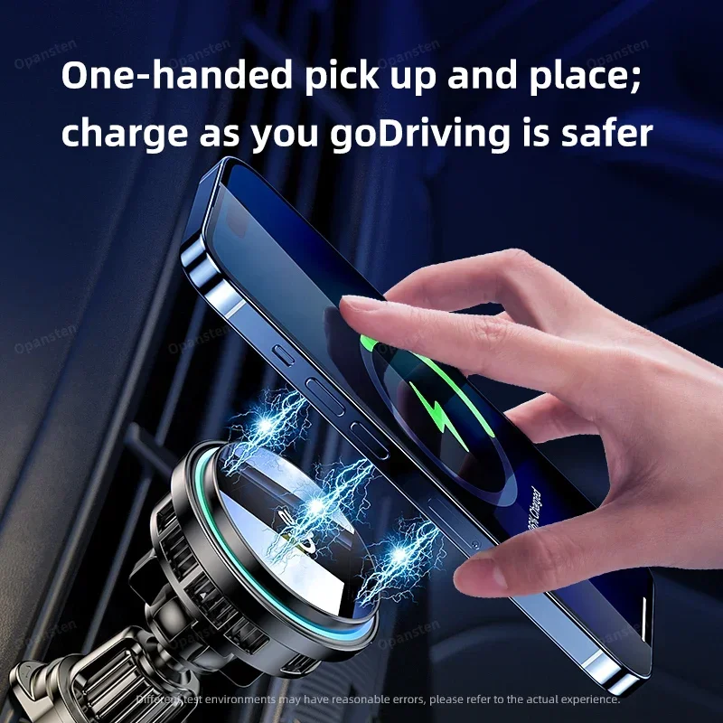 Wireless Fast Charging Car Charger Phone Holder