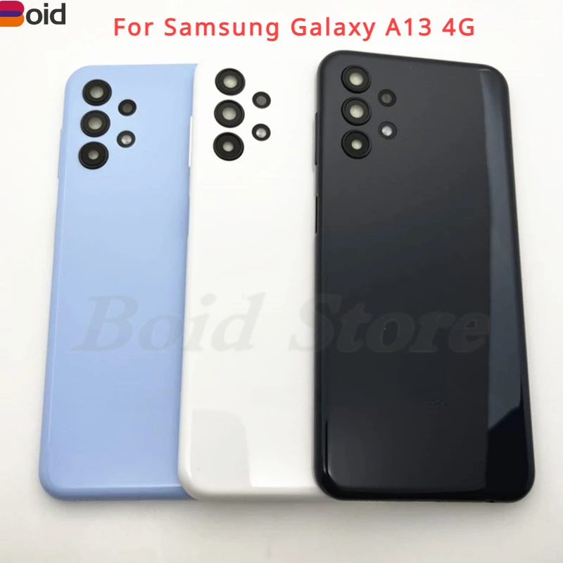 6.6" Samsung Phone Back Cover Battery Cover Rear Door Housing Case Panel for Galaxy A13 4G Repair Parts