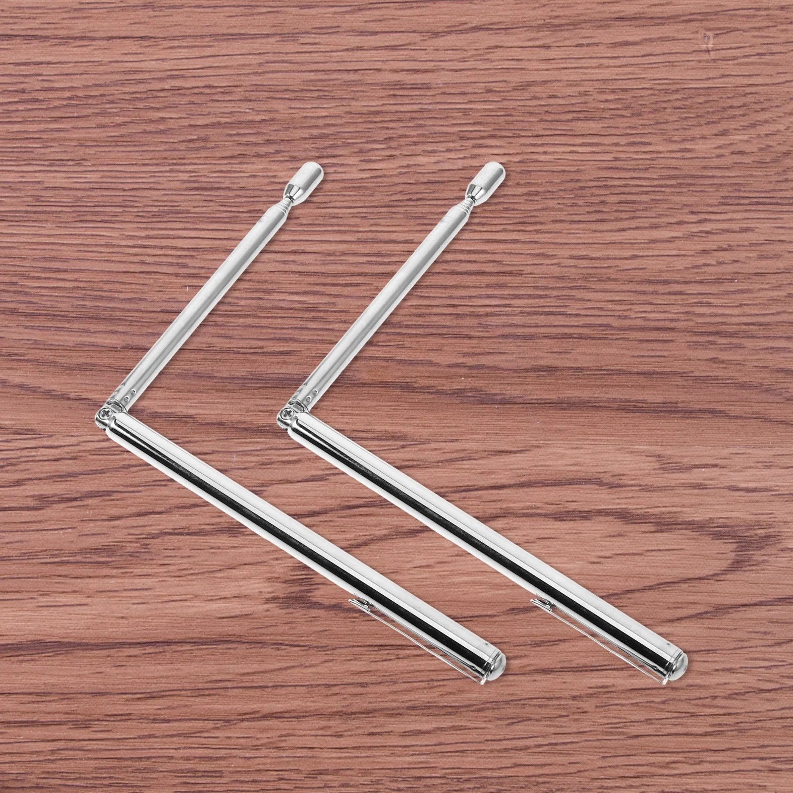 2개 접이식 스피릿 로드, 다우징 로드, 정확한 물 탐지용 유연한 감지봉, 접이식 마법 지팡이, 야외용