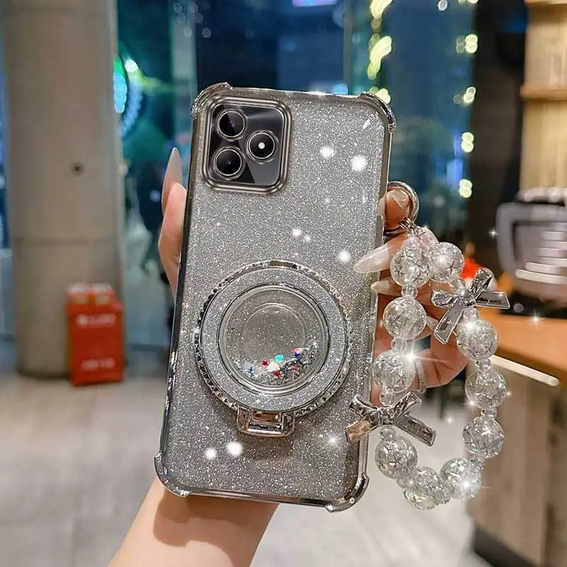 All-in-One Phone Case with Lanyard and Circular Stand