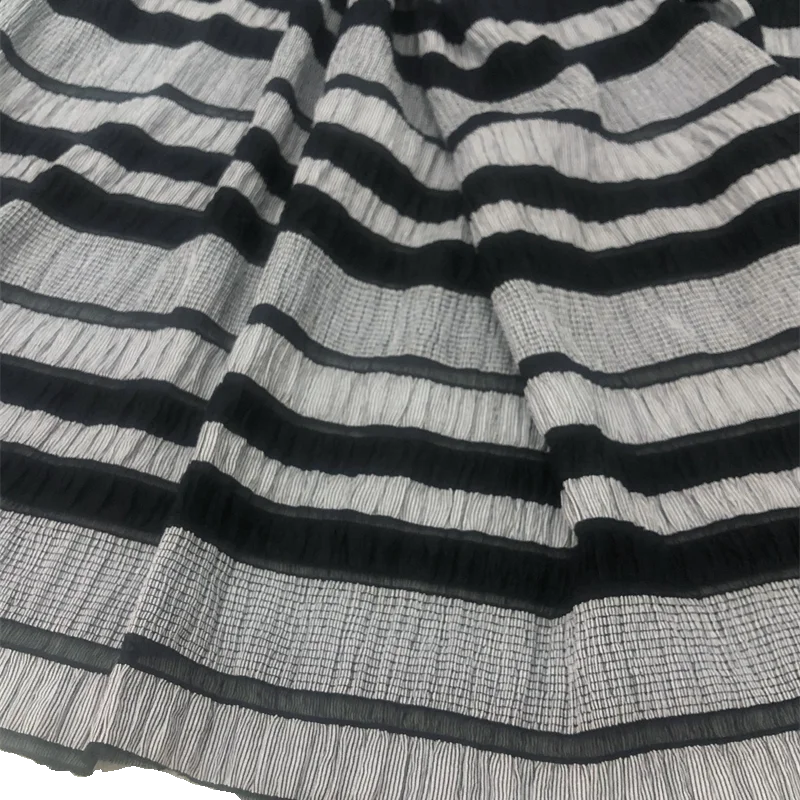 Pleated Polyester Fabric 2