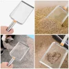 Metal Cat Litter Scoop Stainless Steel Sturdy Non-Stick Sifting Scoop for Cat Poop and Sand Pet Litter Shovel Sand Sifter 5
