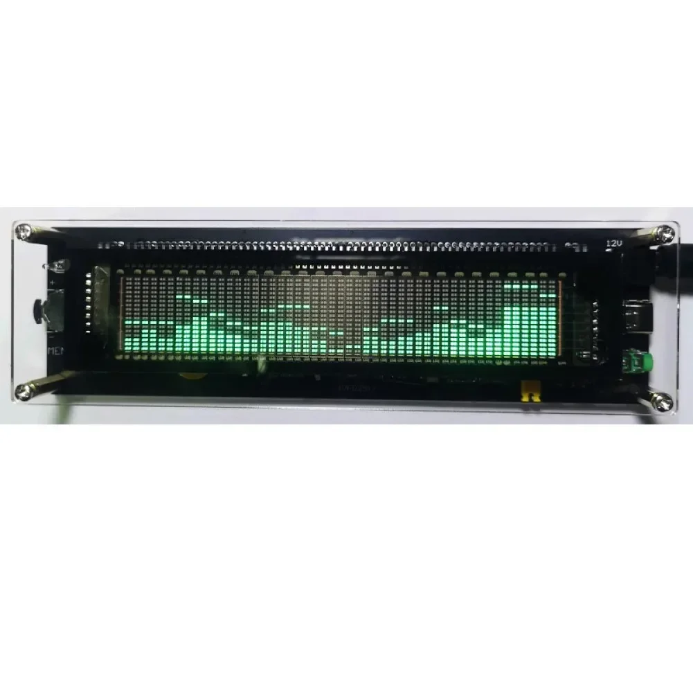 AK2515-MIC Pick Up Audio Spectrum VFD Sound Level Meter VU-Meter Screen Display Pickup Audio Spectrum Signal Spectrum-Analyzer 2