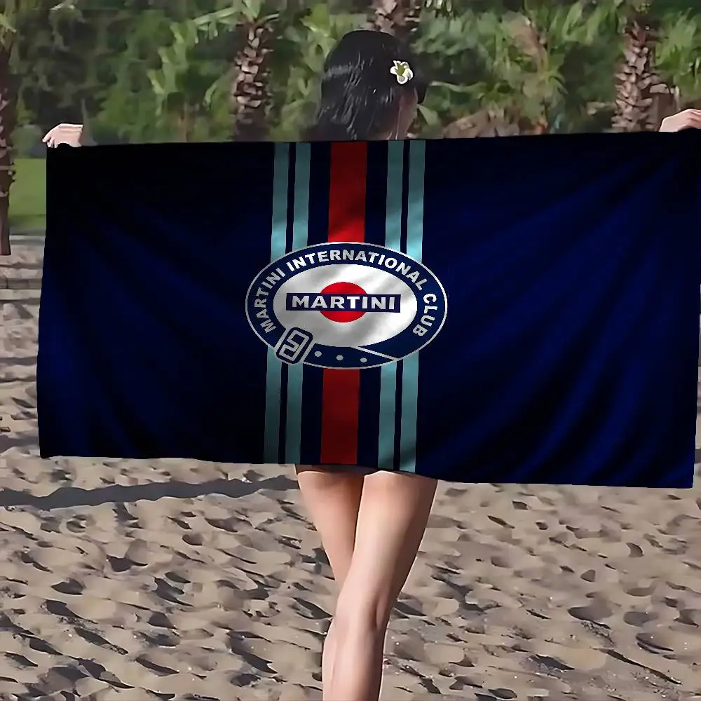 M-Martinis Racing Microfiber Blanket Quick Drying Beach Towels Oversized Printing Super Absorbent Pool Towel Blanket