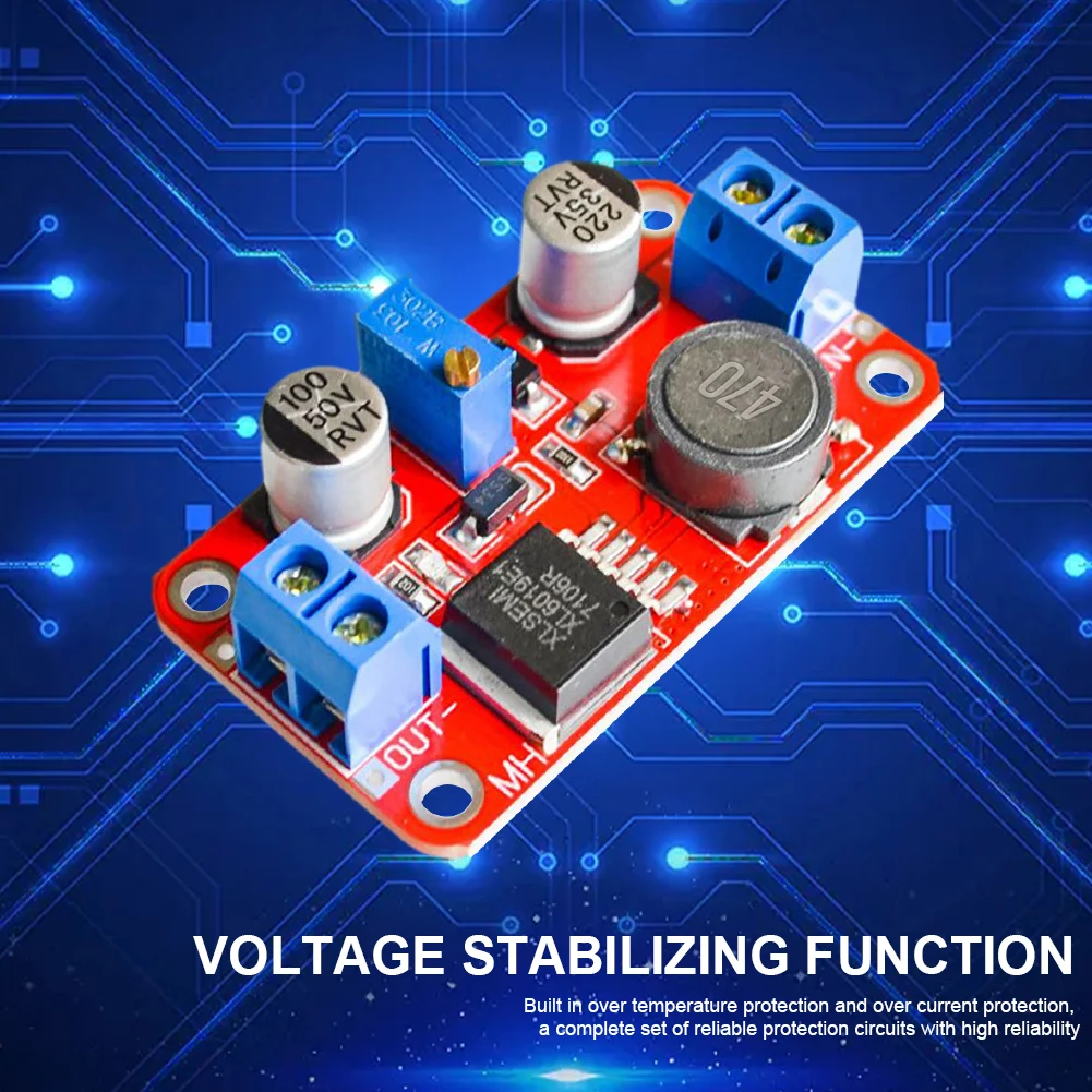 XL6019 Booster Power Supply Module 3V-40V To 5V-45V Automatic Boost Step-Up Board High Power for Handheld Device Power Supply