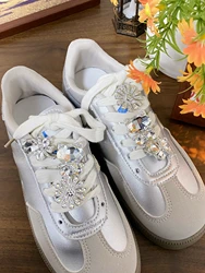 Fashionable Shoe Accessories - Easy - to - Install Detachable DIY Decorations (Set of 6) (Hdtyhtz)