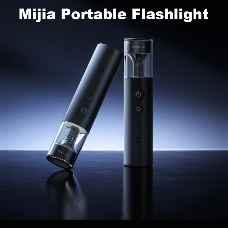 Xiaomi Mijia Multi Functional Flashlight 3100mAh IP65 Waterproof 1000lm Emergency Lighting for Xiaomi Smart Home