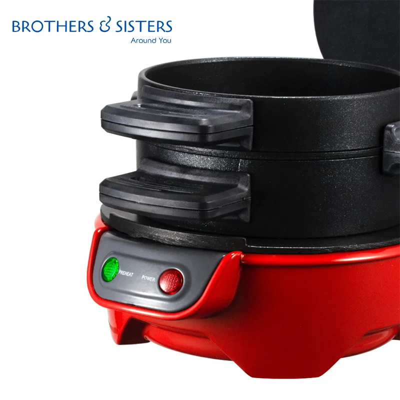 EN 220V Electric Burger Sandwich Maker Household Breakfast Machine Hamburg Sandwich Maker Bread Machine Waffle