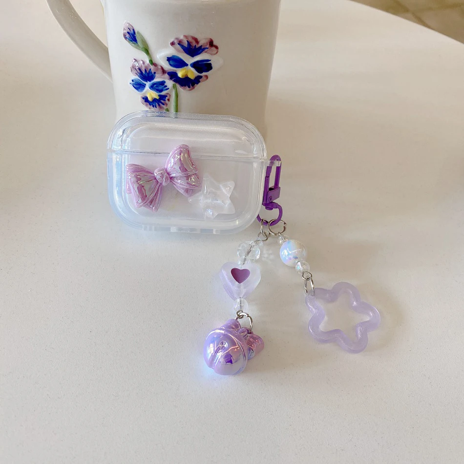 Fashionable Clear Silicone Earphone Case Cover