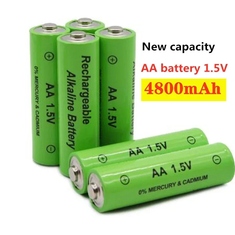 

4 ~ 20 шт. 1,5 В Нейл Марка AA Akku 4800 мАч 1,5 В Нейтральная щелочная батарея для светодиодных светильников Бесплатная доставка Mp3 kostenнеудачник версия