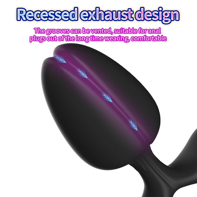 vented anal plug Buy the Heart-shaped Jewel 21-function Remote Control Rechargeable  Small/Medium Silicone Butt Plug in main image 0