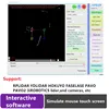 SLAMTEC RPLIDAR A2M12 lidar Large Screen Interactive groud Wall Projection Mouse Interactive Driver system 6