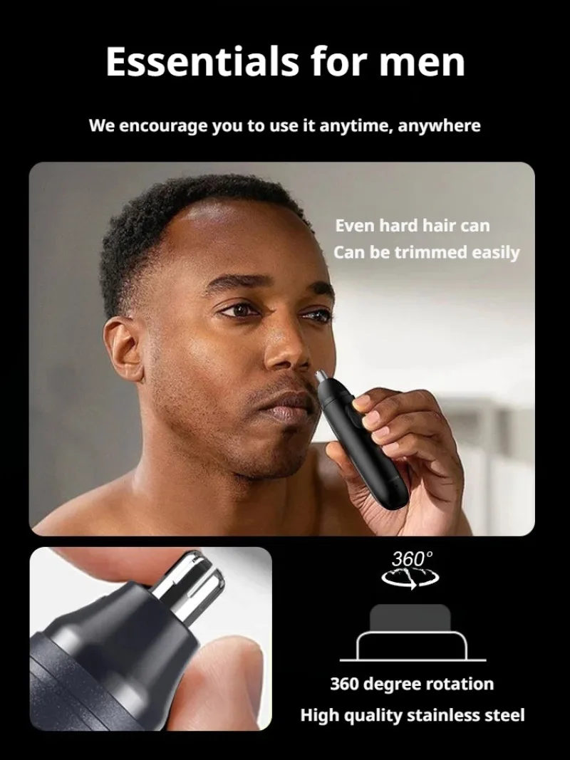 High Precision Electric Nose Hair Trimmer Nose Hair Trimmer Professional Efficient Trimming Tool