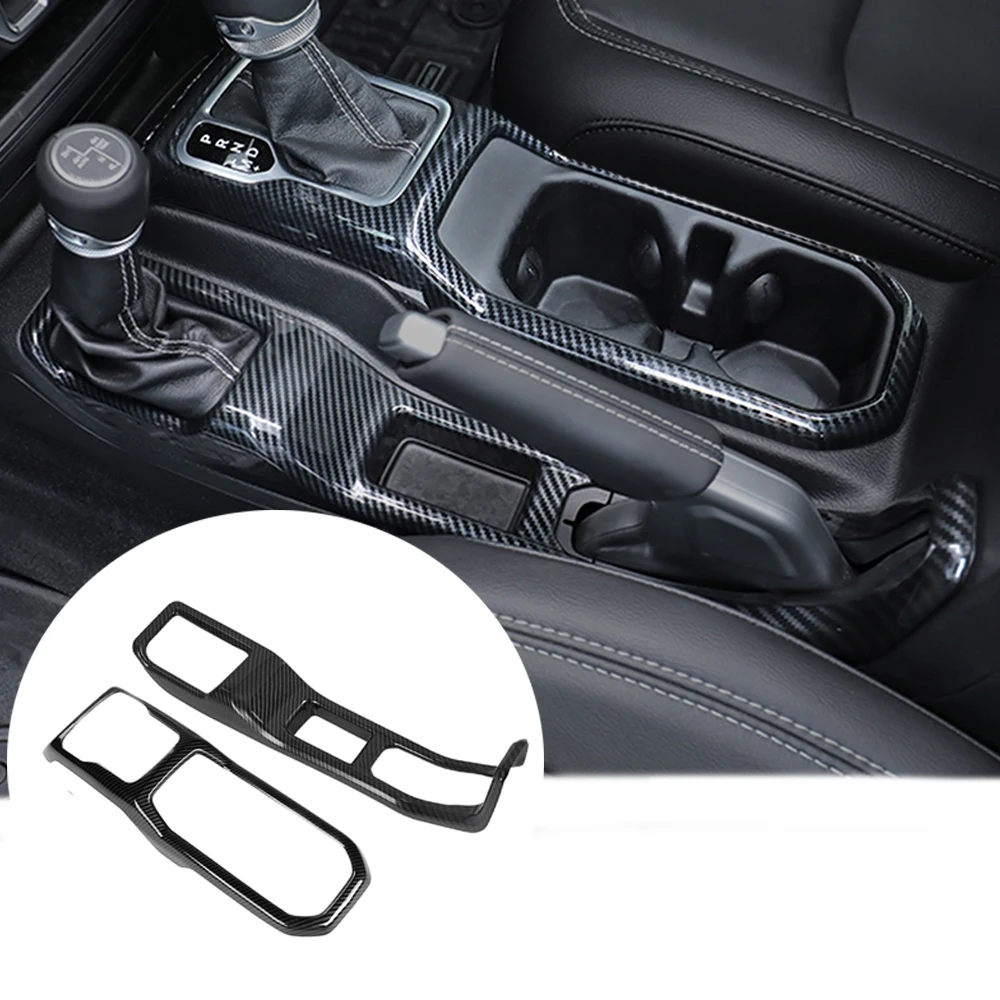 

for Jeep Wrangler JL Gladiator JT 2018 2019 2020 2021 2022 2023 Car 4WD Handbrake Gear Shift Decal Panel Interior Accessories