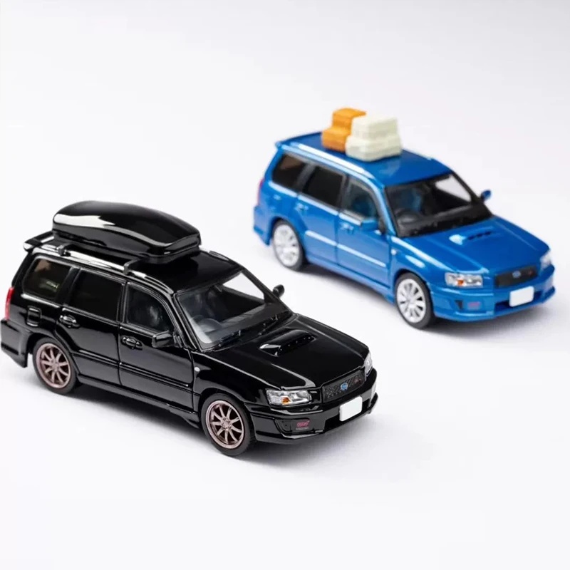 ModelModel In Stock 1:64 Subaru Forester SG9 Sti Diecast Diorama