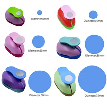 

Circle Shape Craft Punch Hole Paper Cutter Embossing DIY Craft Hole Punch Scrapbooking School Paper Puncher Eva Hole Punch