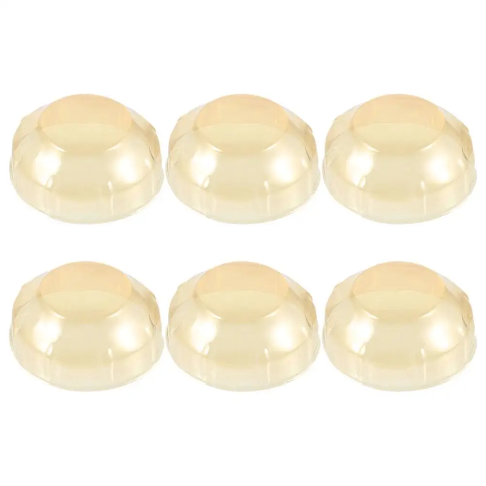 6 Pcs Smoke Detector Cover Flexible Dust Machine Plate Alarm Smoking Washing Fire Safety