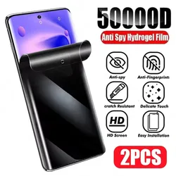 Premium 2 - Pack Hydrogel Screen Protector Film - Privacy Hydrogel (Huawei Honor 10i)