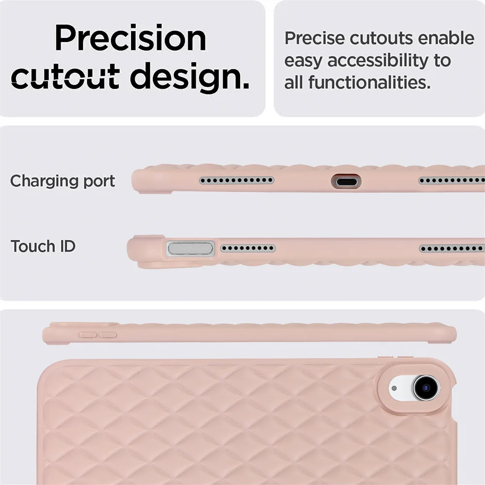 Fundas For Pro 11 2021 case for 4 Air 5 10.9 iPad 10th 10.2 '' 7th 8th 9th Case 2022 Cover Rhomboid Soft_voghion.com