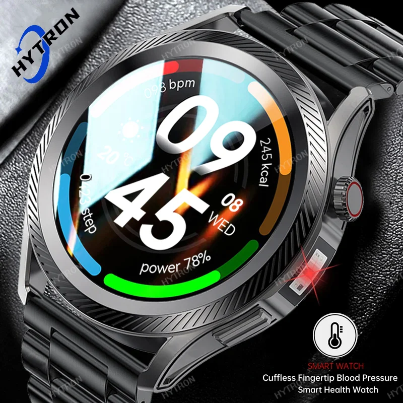 

2023 New Non-Invasive Blood Pressure Smart Watch Thermometer Heart Rate Monitor Bluetooth Sports Smartwatch IP67 Waterproof