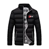 2025 Autumn Selling Audi-RS England style Print Solid Color Cotton Men Long Sleeve Popular Jacket Zip Comfortable Down Jacket 3