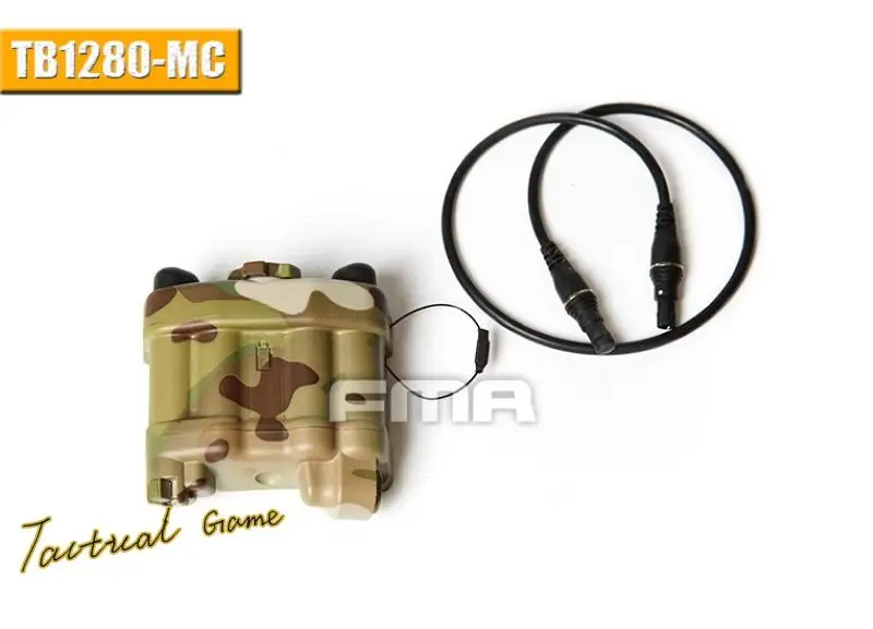 Fma Tactical Paintball Nvg An/Pvs-31 Casco Battery Box Modello Fittizio Custodia Senza Funzione