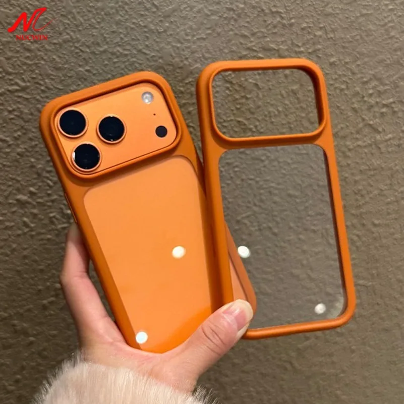 Luxury Transparent Armor Phone Case - Clear Hybrid Shockproof Cover