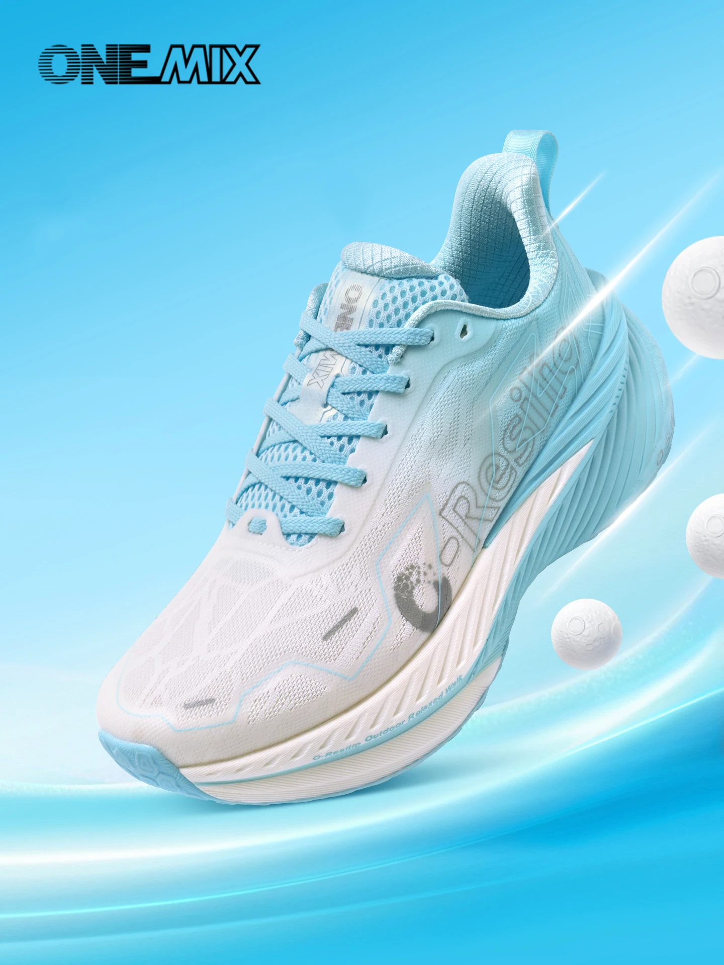 ONEMIX Running Shoes - Side view
