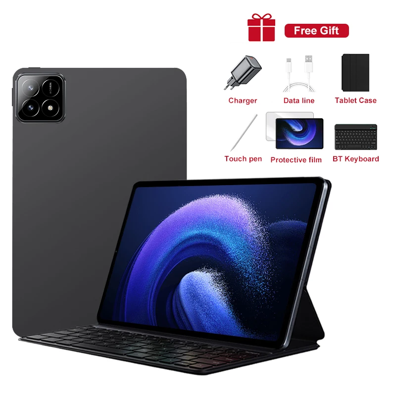 Tableta PC Pad 6S Pro versión global original Android 14 Snapdragon 8 Gen2 16 GB + 1 TB 10000 mAh GPS 5G WiFi Dual SIM HD Pantalla completa