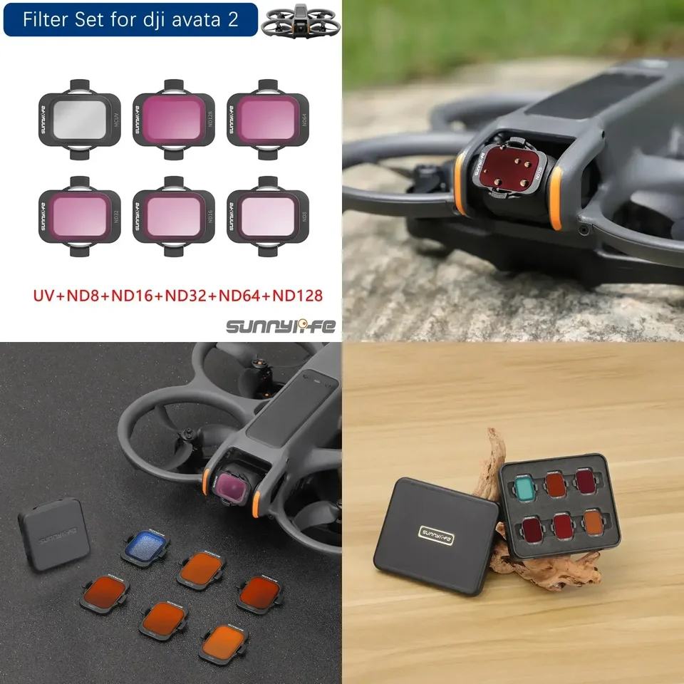 Sunnylife Filter Set for DJI Mini 4 Pro/mini 3 Pro/NEO/Avata
