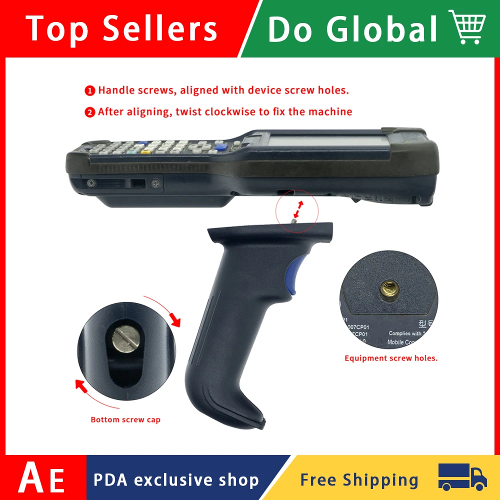 Punho de Pistola de Gatilho para Intermec Punho de Pistola 203879003 Ck3 Ck3r Ck3x Ck65 Scanner