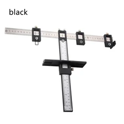 Precision Alignment & Positioning Tool for Cabinet Hardware Installation (Black)