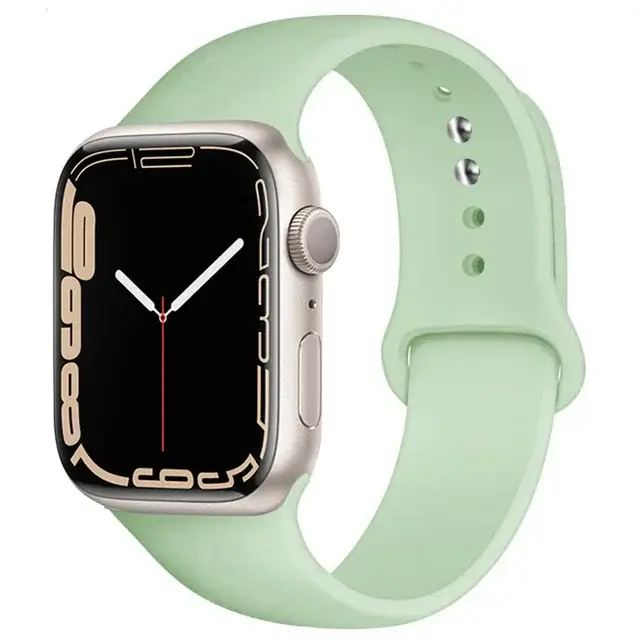Silicone Band For Apple Watch straps 49mm 40mm 44 mm 45mm 46mm 42mm 41mm 38mm sports bracelet iWatch series 10 9 8 3 SE ultra 2 - Image 57