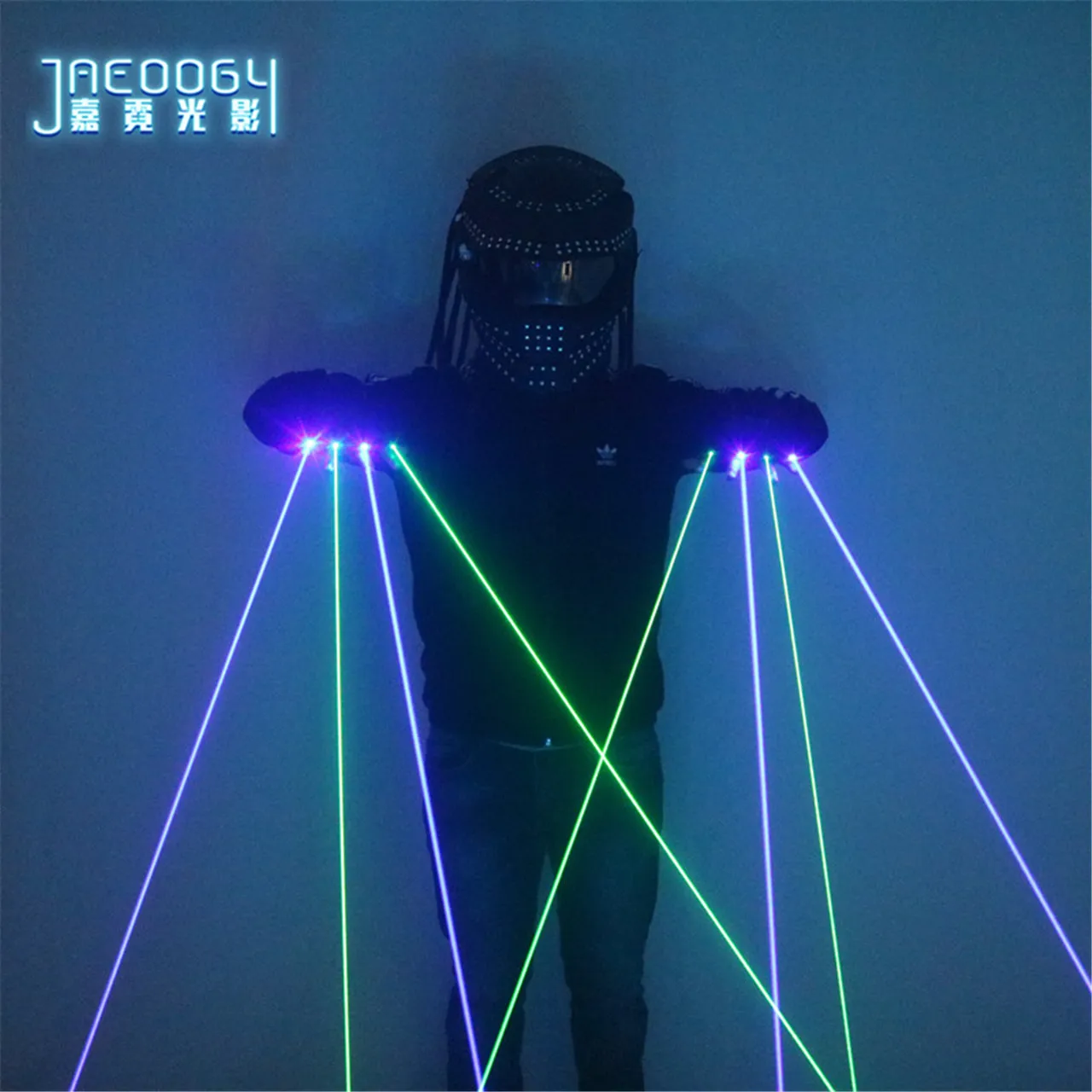 LED 장갑 손가락 조명 레이저 쌍, 왼손 오른손 성인 남성 DJ 나이트 클럽 파티 액세서리, 레이브 소품, 트론 댄스 착용, 신제품