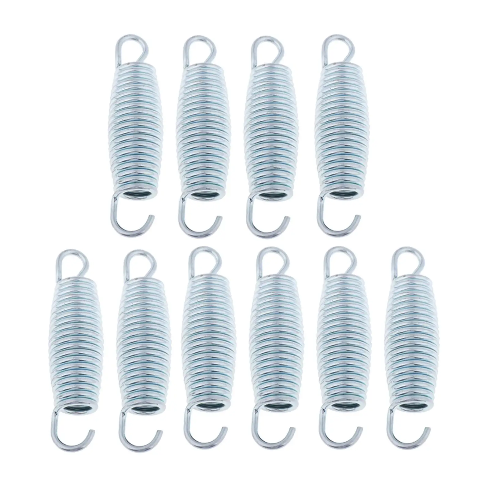10 Pcs Stainless Steel Chrome-plated High Strength Professional Trampoline Springs Trampolines Hardware Accessories 3.5-6.5'' 10 Pcs Stainless Steel Chrome-plated High Strength Professional Trampoline Springs Trampolines Hardware Accessories 3.5-6.5''