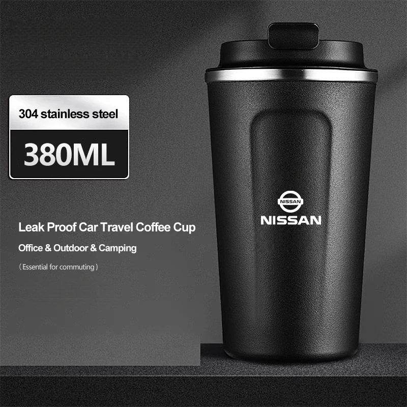 Coffee Cup Stainless Steel Car Thermos Water Bottle Travel Mug For