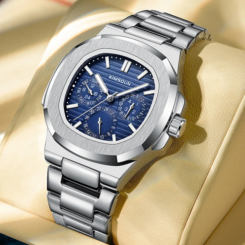 MAYZHISU Luxury Business Man Quartz Watch Classic Retro Non Automatic Men's Watches Male Date Wristwatch for Men