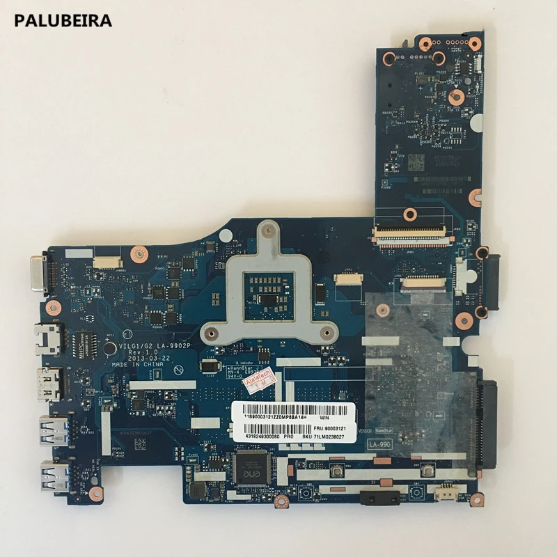 Laptop Motherboard For Lenovo G400S MAIN BOARD 14 Inch VILG1/G2 LA ...