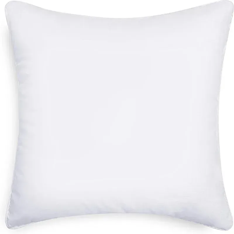 Throw Pillow Insert Premium Soft Cotton Euro Square Decorative Pillow Core Set For Bed Decor Sofa Couch 45x45cm 4